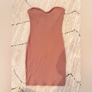 Heart & Hips Strapless Mauve Pink Dress Womens Medium